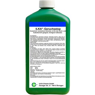 ILKA Geruchsstop Allround Geruchsentferner Tiergerüche Urin-Geruchsneutralisierer 1 Liter