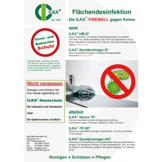 ILKA HB-D Saurer Hallenbad-und Fliesen-Desinfektionsreiniger (salzsäurefrei)