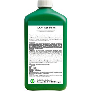 ILKA Schieferöl Pflege und Schutz für verschiedene Tonschiefersorte 10 Liter