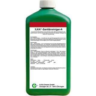 ILKA Sanitärreiniger-A  alkalischer Reiniger für den Sanitärbereich