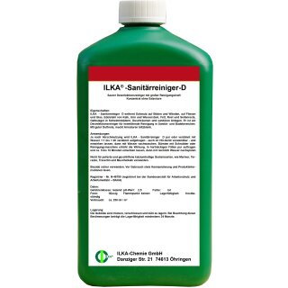 ILKA Sanitärreiniger-D mit Desinfektion