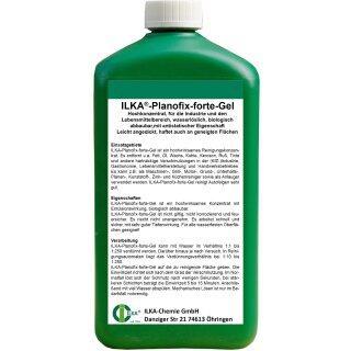 ILKA Planofix forte Gel hochwirksames Reinigungskonzentrat Küchenreiniger 1 Liter