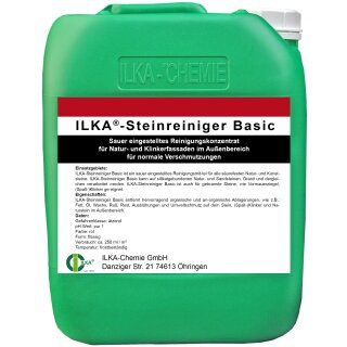 ILKA Steinreiniger Basic Reinigungskonzentrat, Fassadenreiniger, Natursteinreiniger
