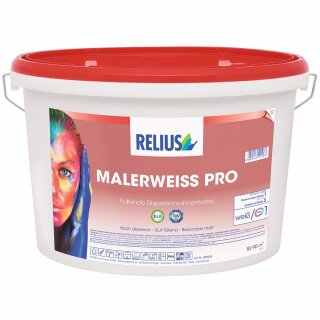 Relius Malerweiss PRO Weiß / Basis 1 12,5 L