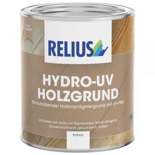 Relius Hydro-UV Holzgrund Tief eindringender, filmschützender Holzimprägniergrund mit UV-Filter, wasserbasiert farblos