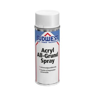 Südwest Acryl All-Grund Spray 9110 Weiß 400 ml