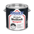 Südwest All-Deck® Weißlack Hochglanz 9111 weiß 0,375 Liter