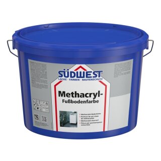 Südwest Methacryl-Fußbodenfarbe 1 Liter 9110 weiß / Basis