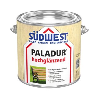 Südwest Paladur® Klarlack hochglänzend farblos 0,375 Liter