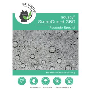 souspy® StoneGuard 360 Fassade Spezial - Reaktionsbeschichtung für Fassaden