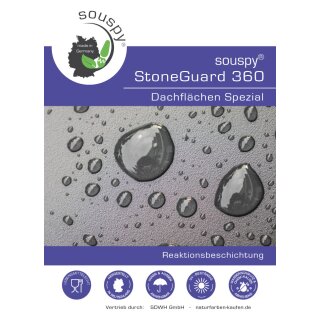 souspy® StoneGuard 360 Dachflächen Spezial - Reaktionsbeschichtung für ein robustes Dach