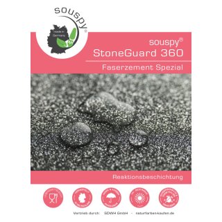 souspy® StoneGuard 360 Faserzement Spezial - Reaktionsbeschichtung für Faserzementplatten